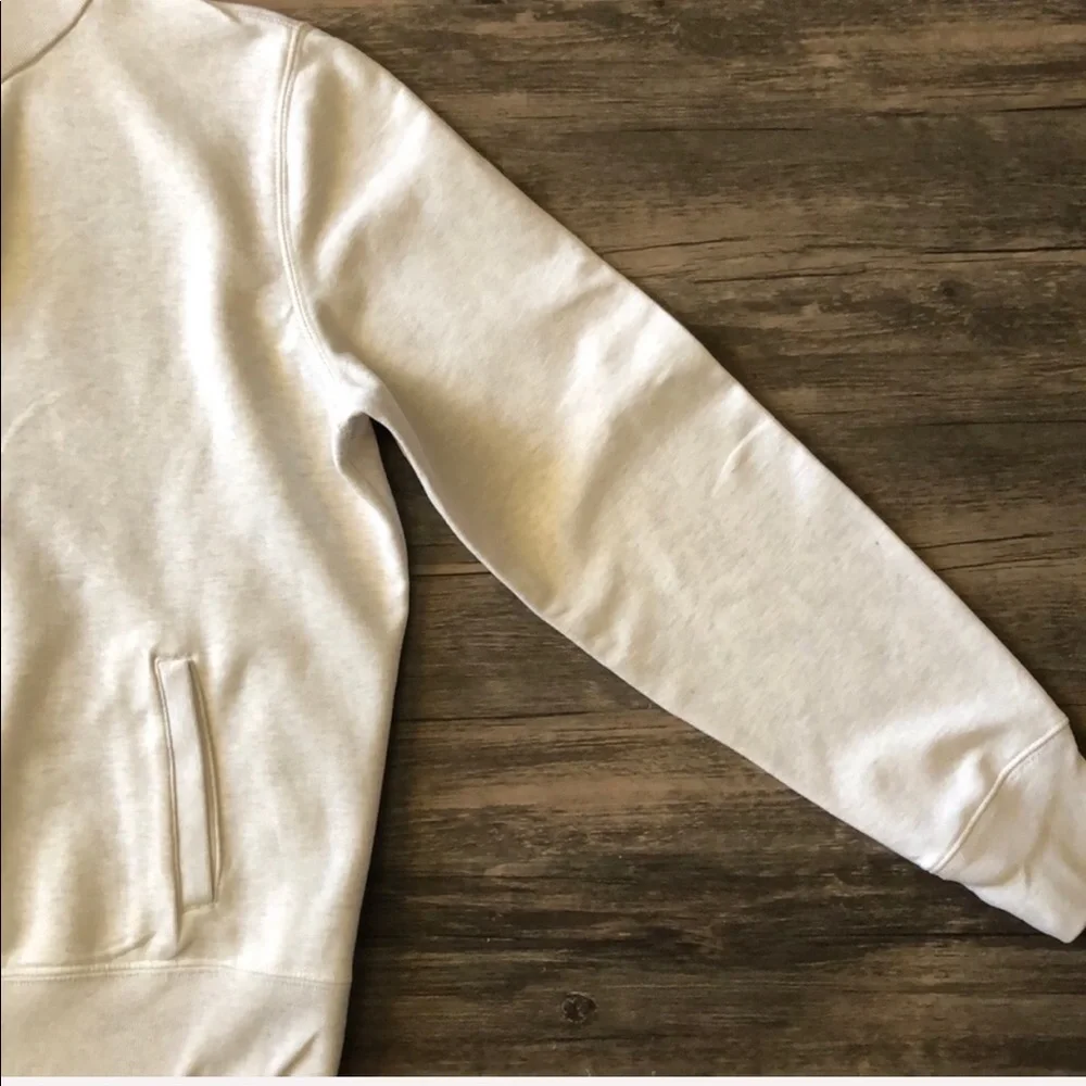Land’s End Off White Lightweight Zipper Jacket size M